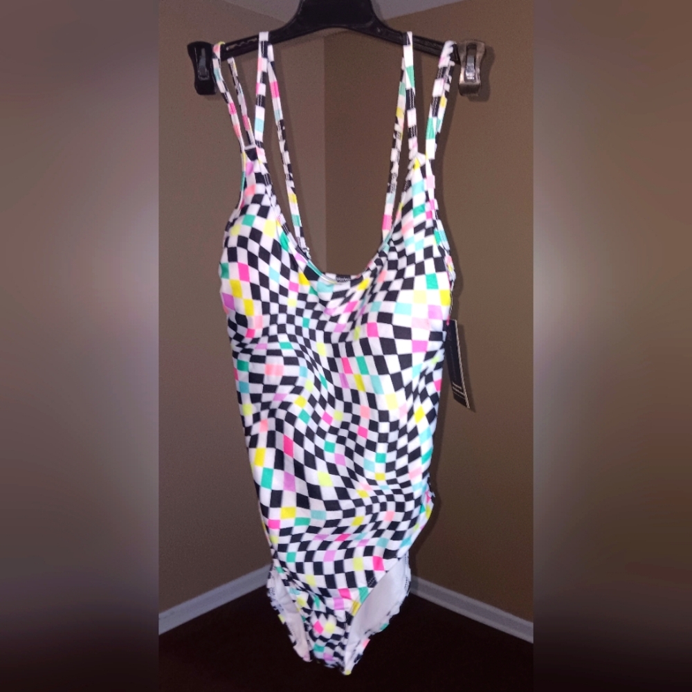 No Boundaries One Piece Multi Strap Sz S 3-5